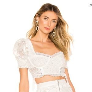 For love and lemons Indio crop top